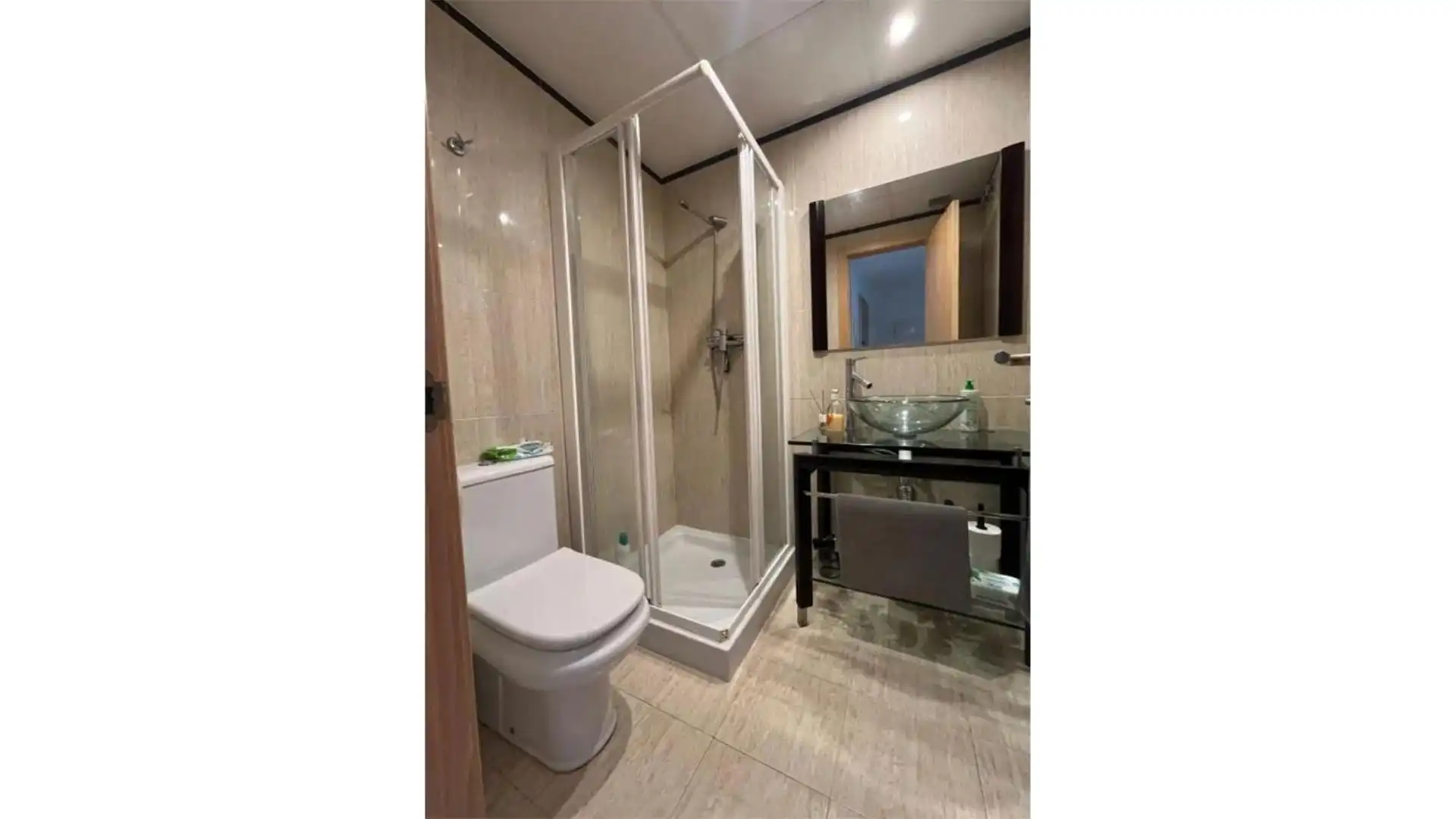Badezimmer von Maisonette zur Miete in Oliva mit Klimaanlage, Heizung und Terrasse