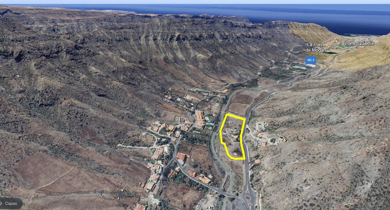 Vista exterior de Residencial en venta en Mogán