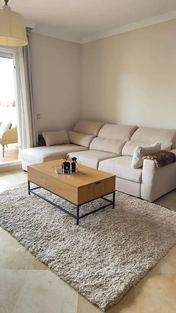 Living room of Apartments for rent in Estepona  with Air Conditioner, Heating and Terrace