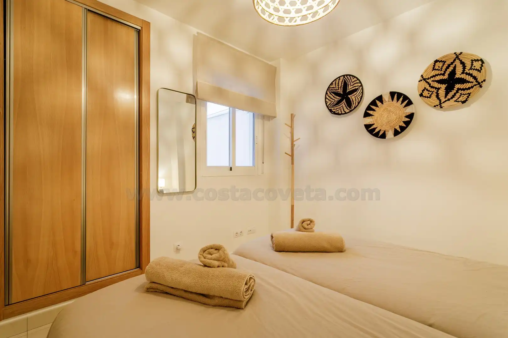 Bedroom of Apartments for sale in El Campello  with Air Conditioner, Terrace and Furnished