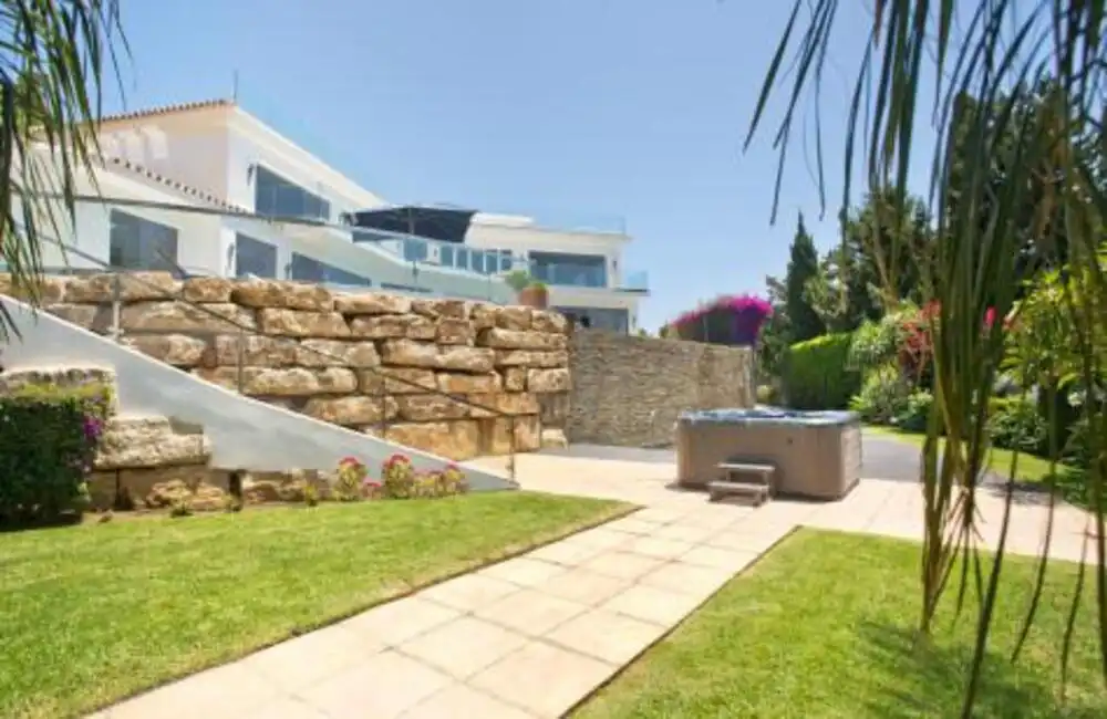 Jardí de Casa o xalet de lloguer en Marbella amb Aire condicionat, Jardí privat i Terrassa