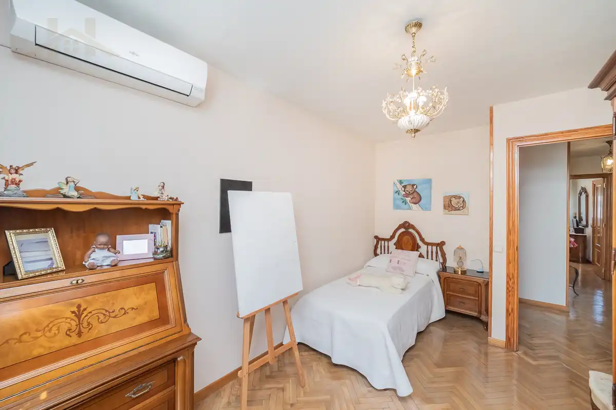 Bedroom of Houses for sale in Arroyomolinos (Madrid)  with Air Conditioner, Heating and Private garden