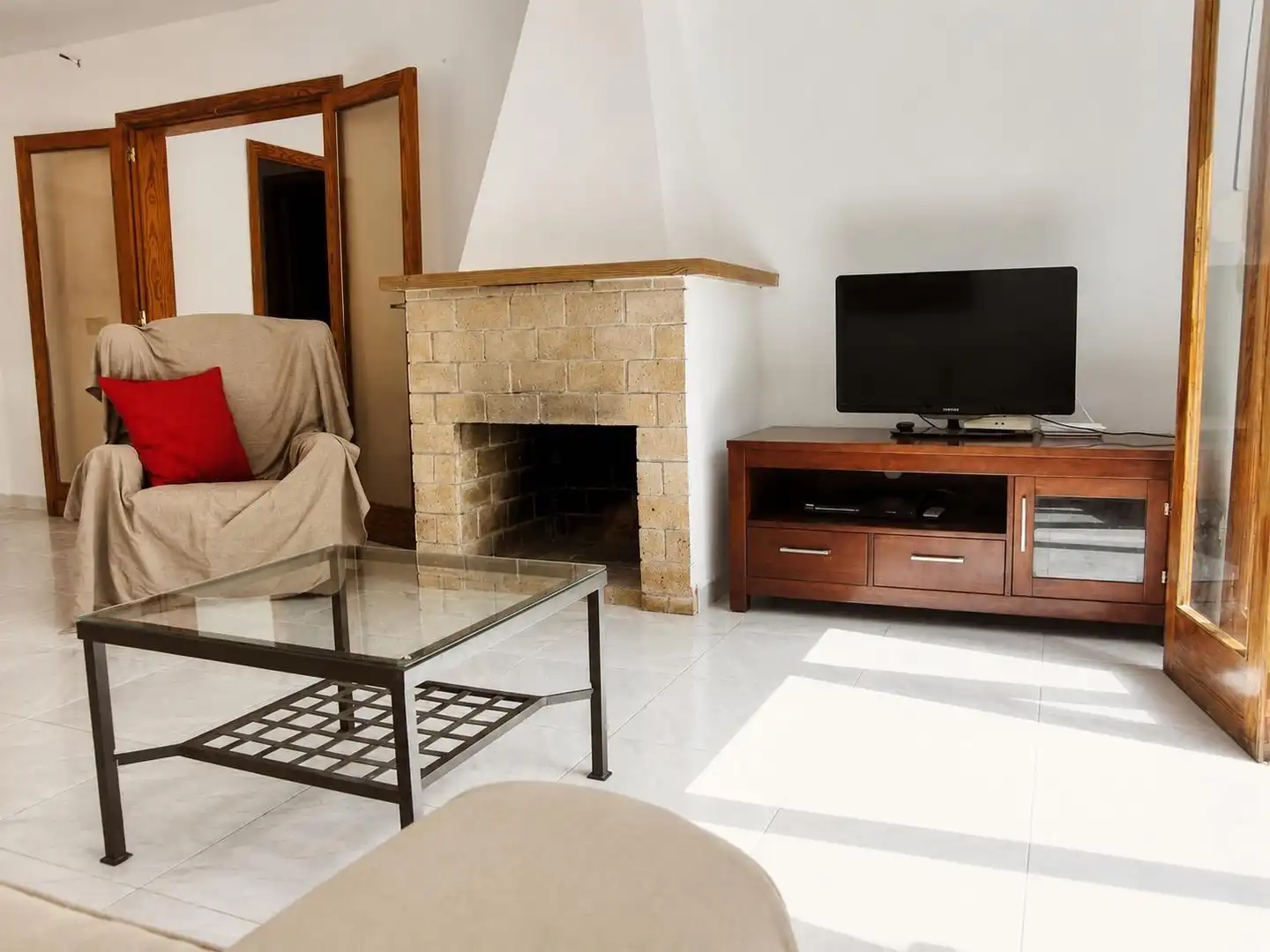 Living room of Houses for sale in Santanyí  with Air Conditioner, Private garden and Terrace