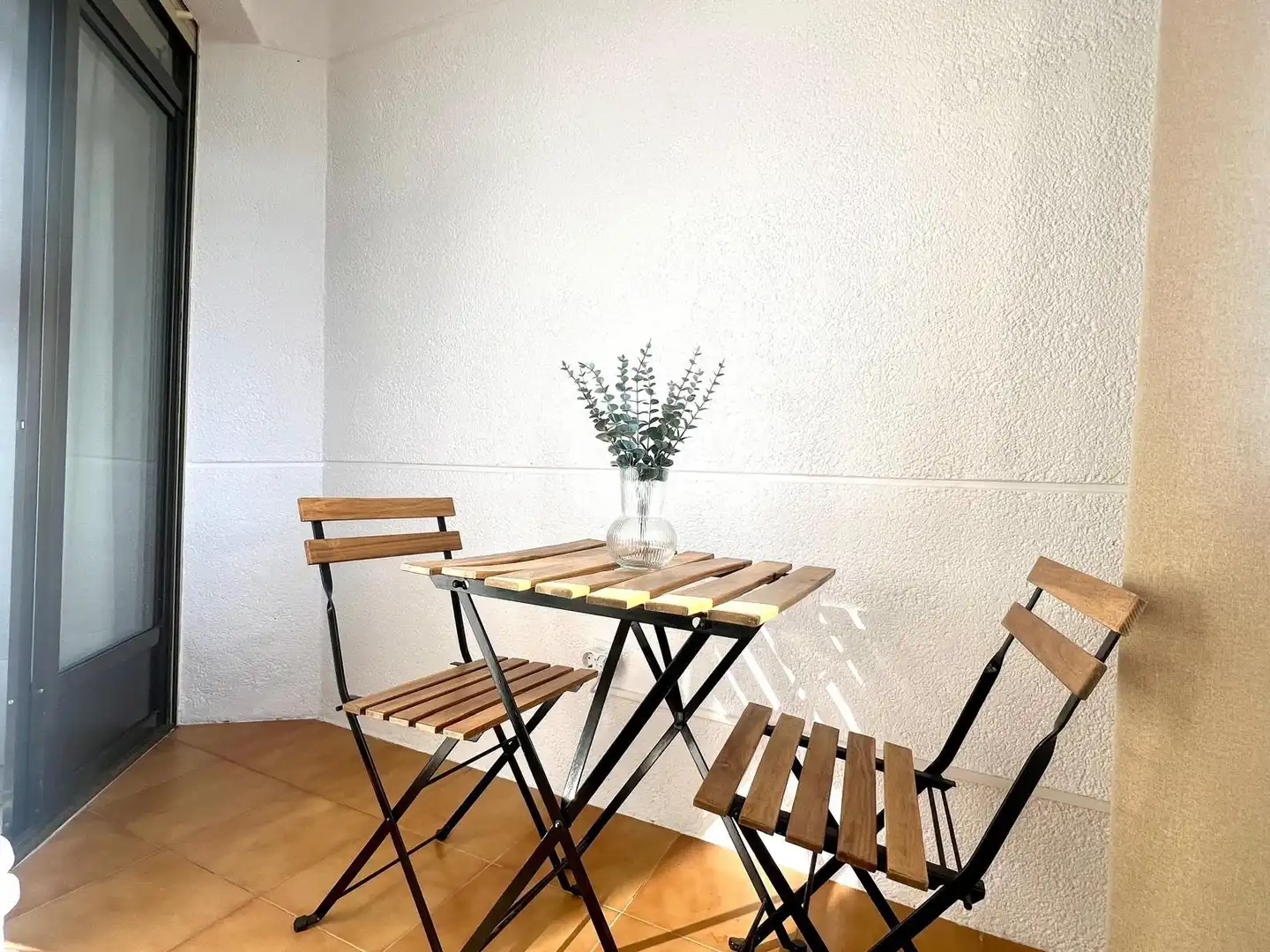 Terraza de Piso de alquiler en Plasencia con Aire acondicionado, Calefacción y Terraza