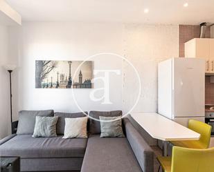 Sala d'estar de Planta baixa de lloguer en  Barcelona Capital amb Aire condicionat