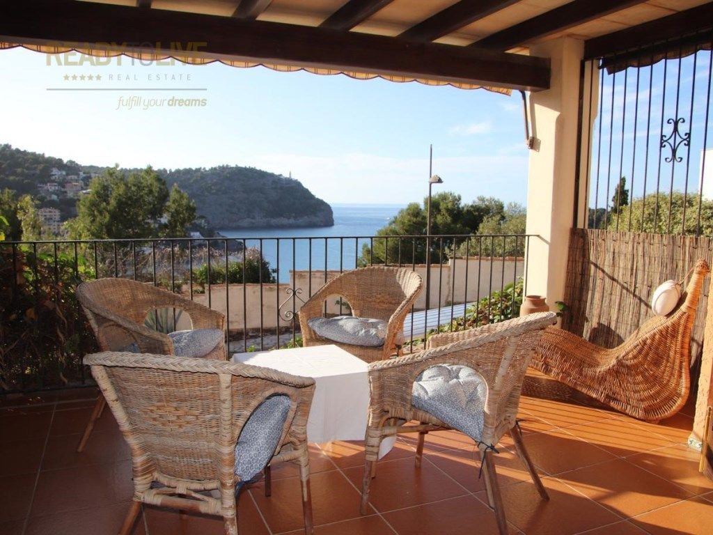 Terrasse von Wohnungen zum Verkauf in Sóller mit Klimaanlage, Terrasse und Möbliert