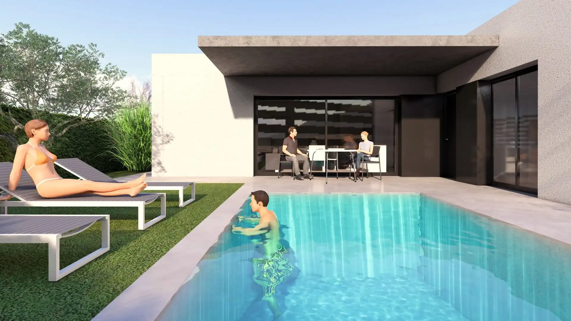 Reihenhaus mit Pool zum Verkauf in can isaac 6, imagen 4