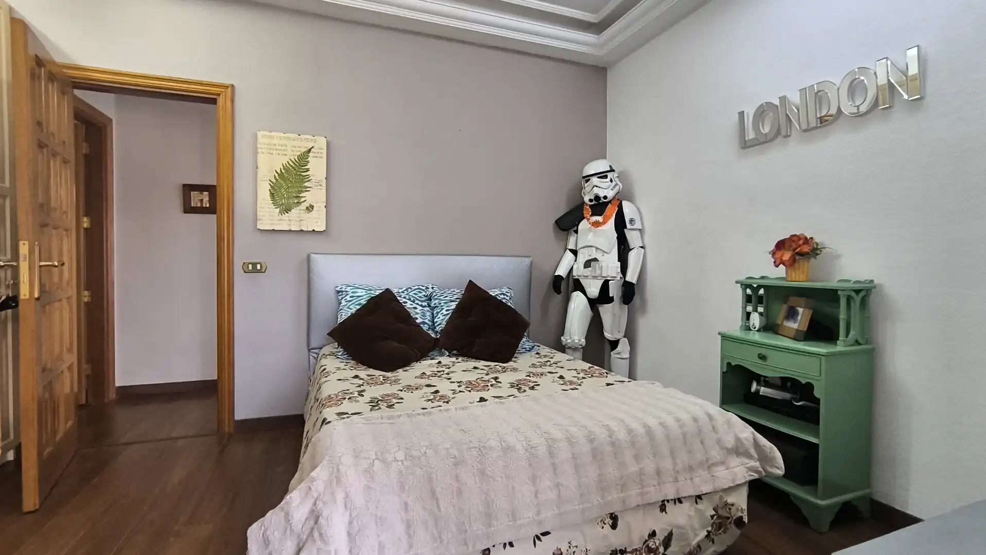 Dormitori de Casa o xalet en venda en San Cristóbal de la Laguna amb Jardí privat, Terrassa i Traster