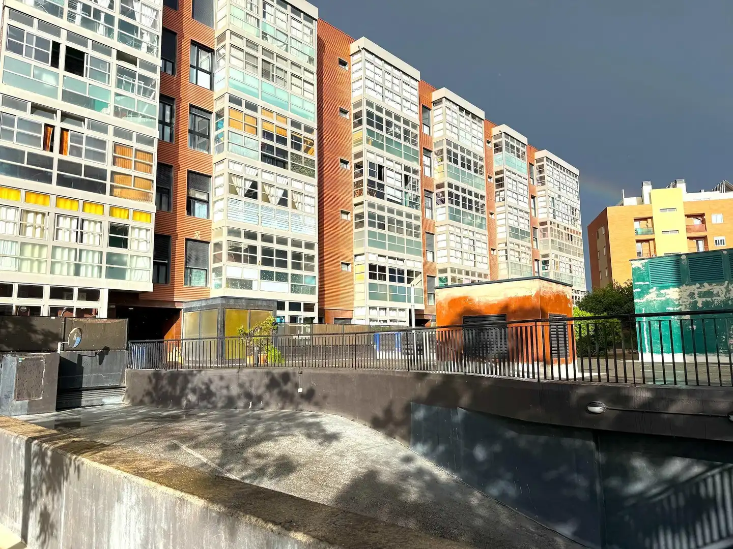 Vista exterior de Garaje en venta en Zaragoza