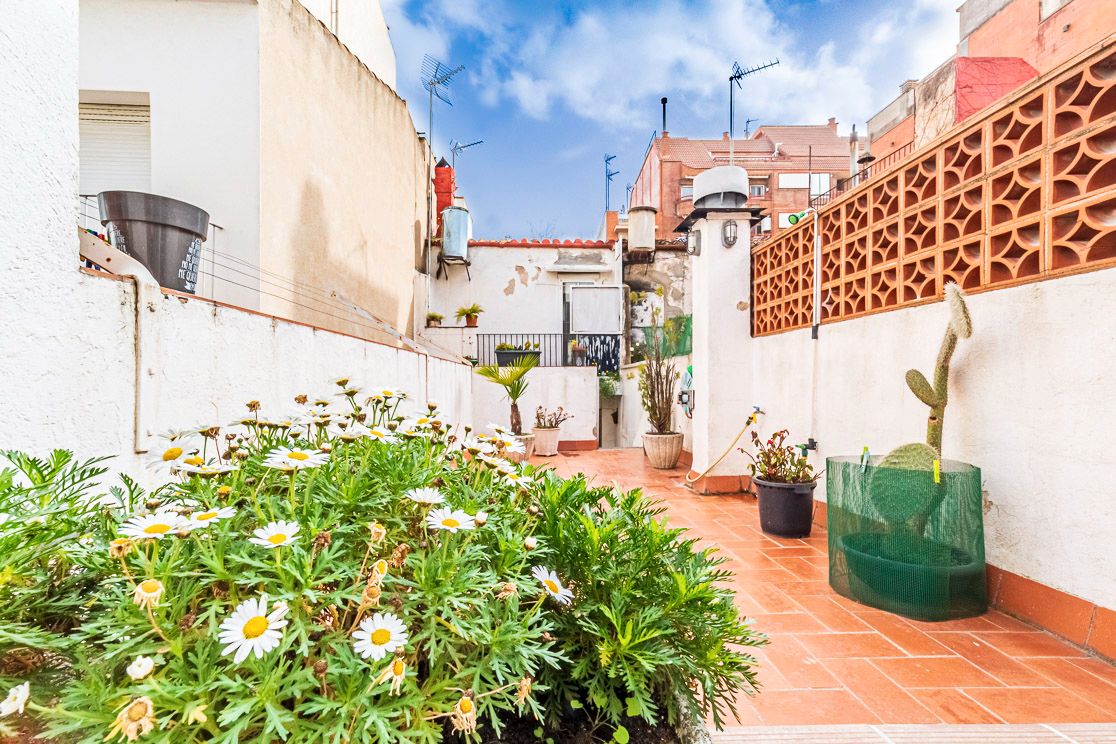 Jardí de Casa adosada en venda en Granollers