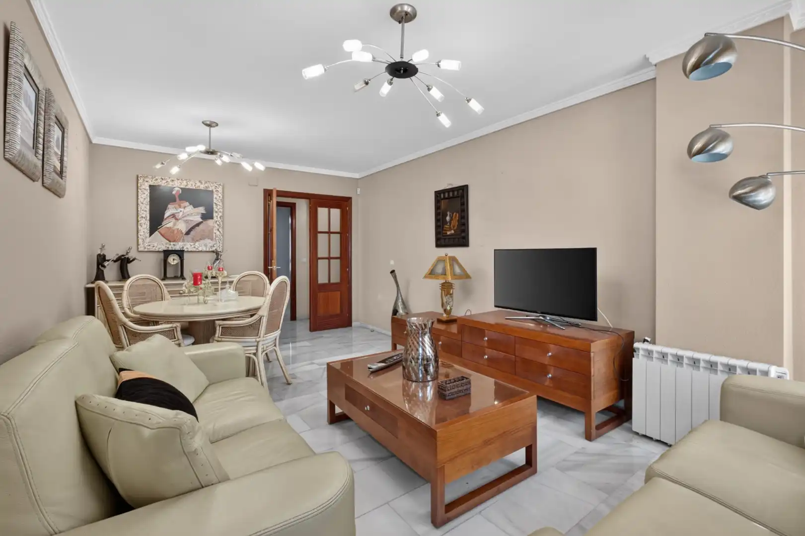 Sala de estar de Piso en venta en Málaga con Aire acondicionado