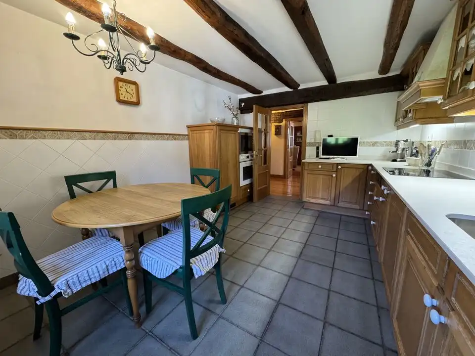 Cocina de Piso en venta en Antzuola con Calefacción, Jardín privado y Terraza