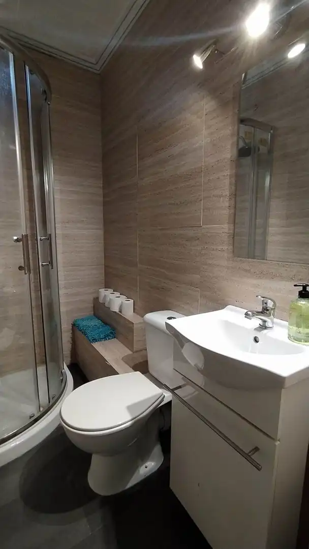 Bathroom of Flat for rent in Elche / Elx  with Terrace, Furnished and Balcony