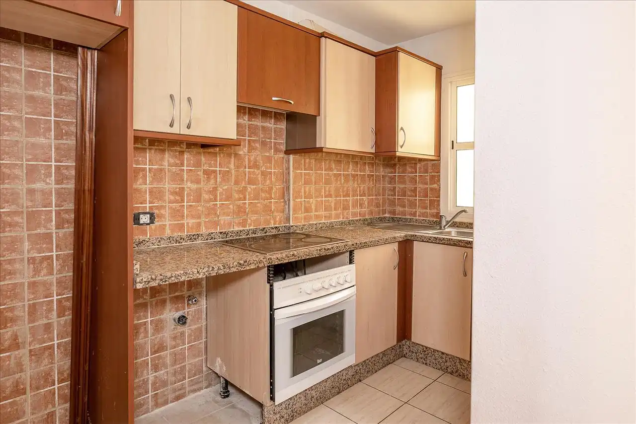 Kitchen of Flat for sale in Granadilla de Abona  with Terrace and Storage room