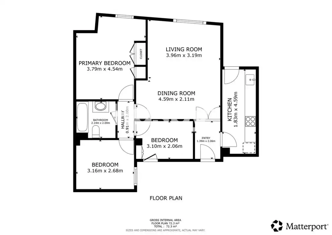 Piso en venta en Núcleo Urbano