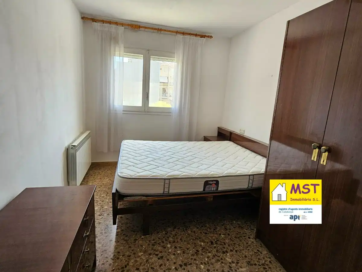 Schlafzimmer von Wohnung zum Verkauf in Navàs mit Klimaanlage, Heizung und Balkon