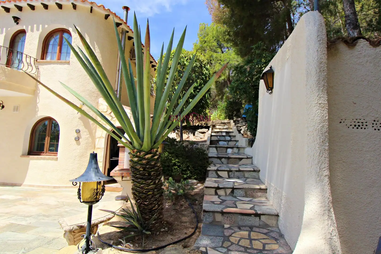 Vista exterior de Casa o chalet en venta en Altea con Calefacción, Jardín privado y Terraza