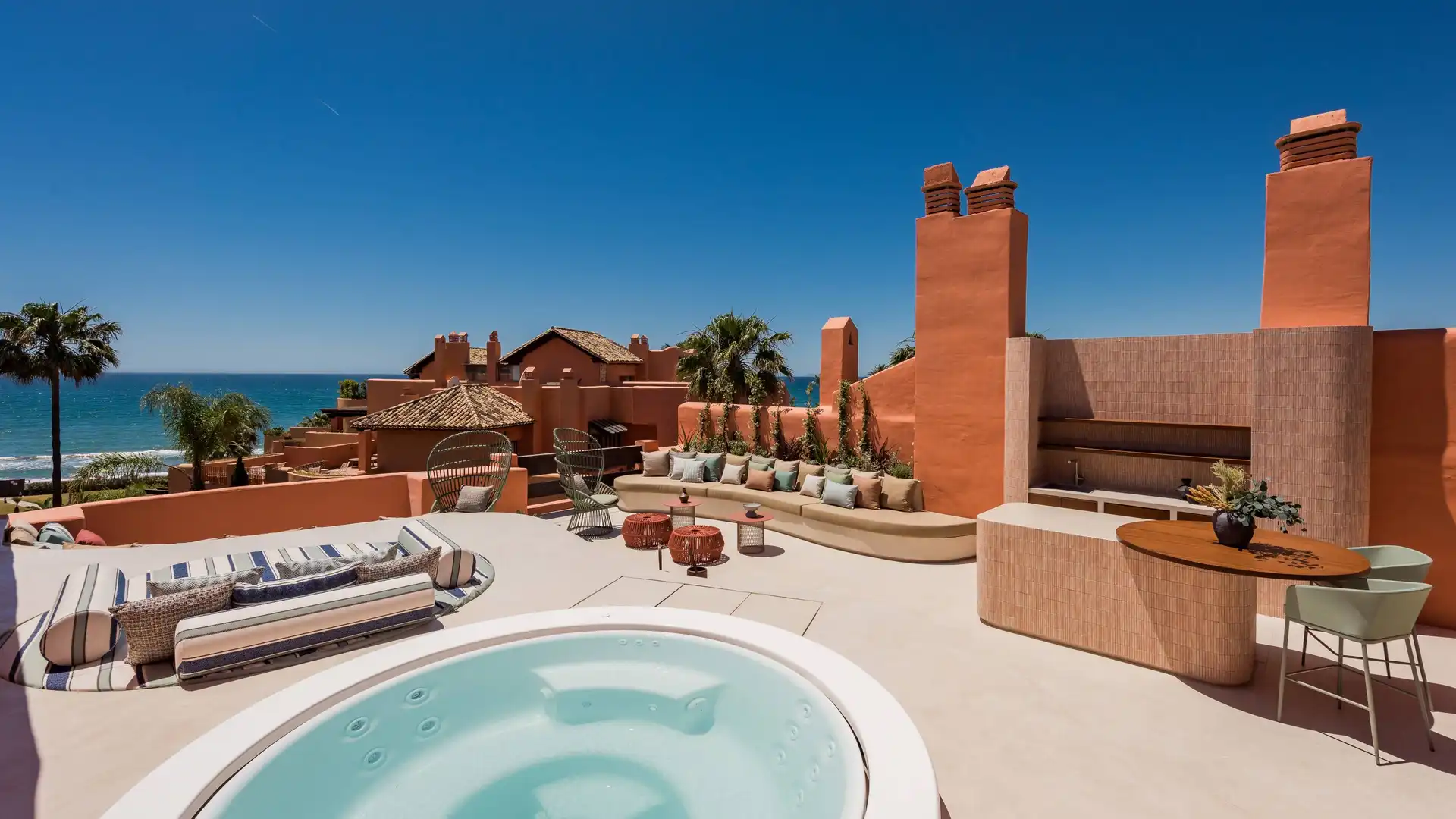 Terrassa de Àtic en venda en Marbella amb Aire condicionat, Jardí privat i Terrassa