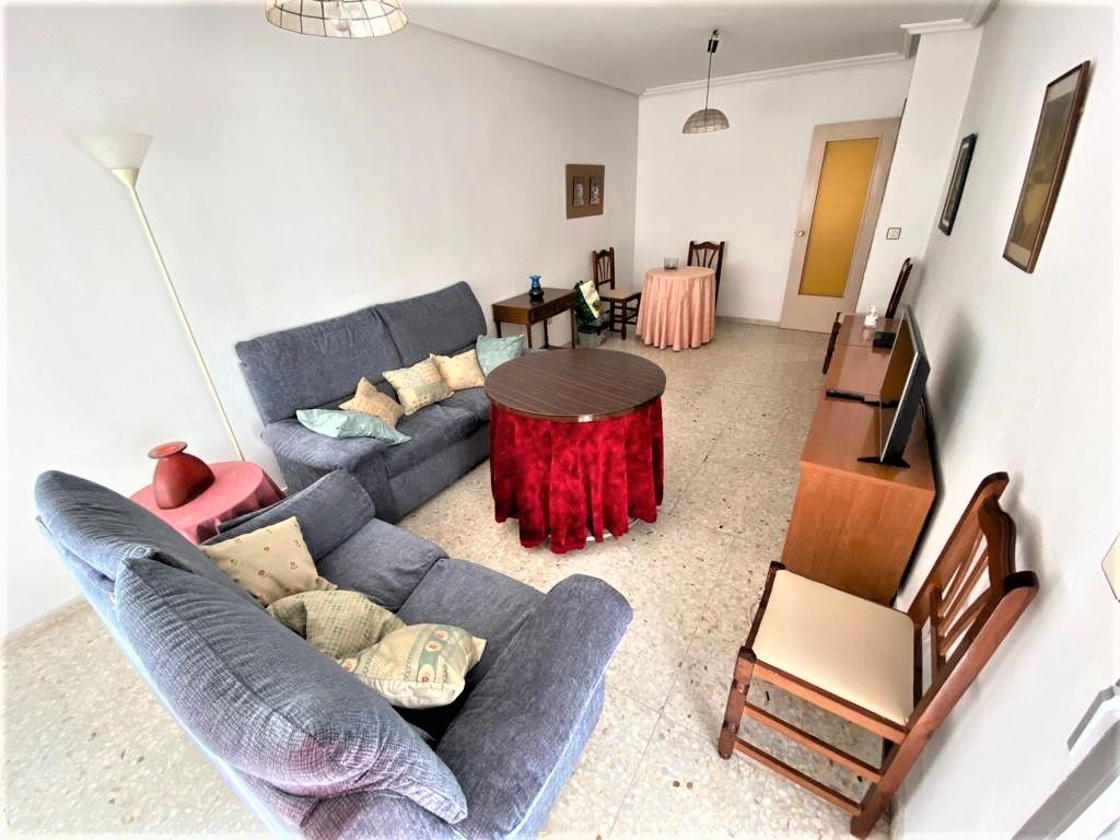 Living room of Flat to rent in Cáceres Capital  with Terrace and Furnished