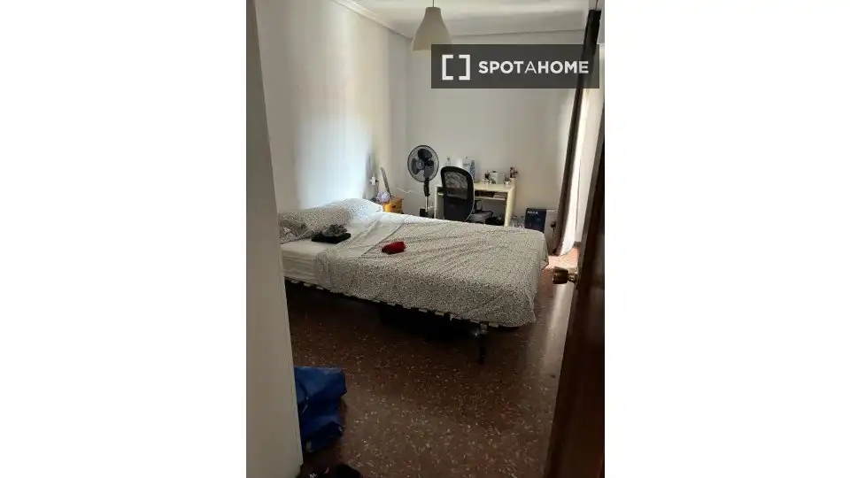 Bedroom of Flat for rent in Murcia  with Air Conditioner, Heating and Furnished