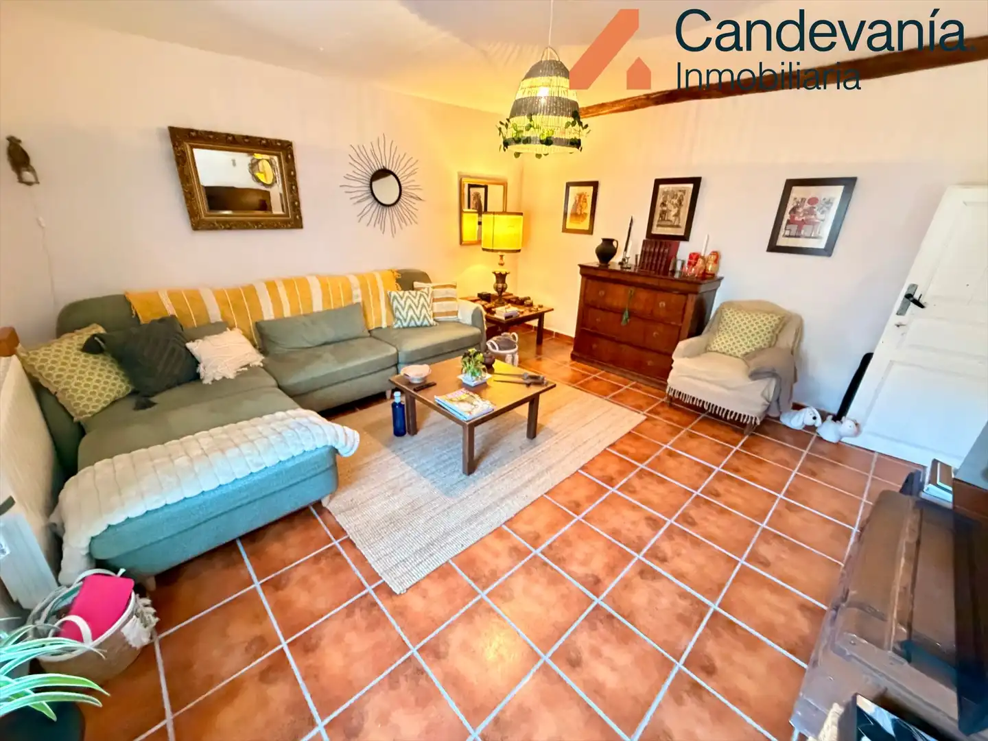 Living room of Houses for sale in Gurrea de Gállego  with Heating and Terrace