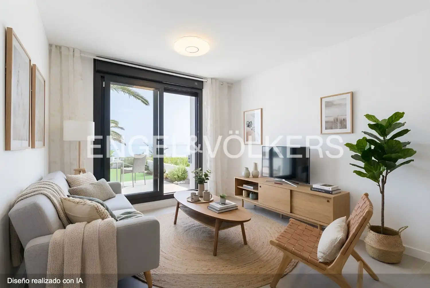 Living room of Houses for sale in Vinaròs  with Air Conditioner, Heating and Private garden