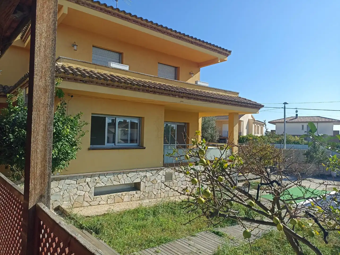 Exterior view of Houses for sale in Pineda de Mar  with Storage room and Swimming Pool