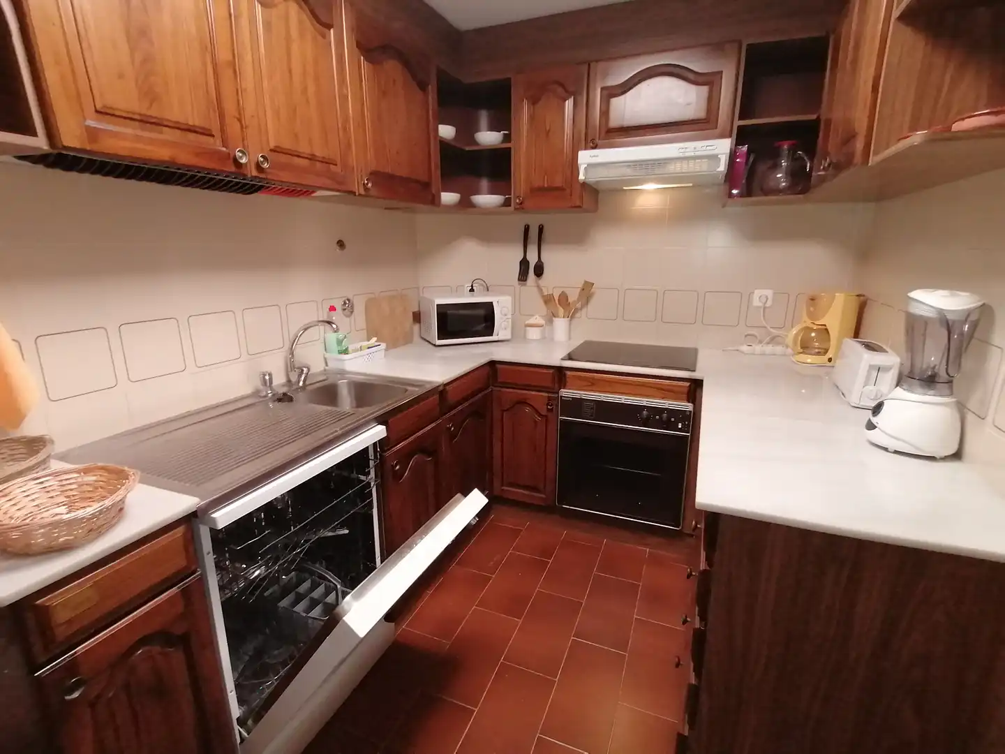 Cocina de Apartamento de alquiler en Calafell con Terraza, Amueblado y Horno