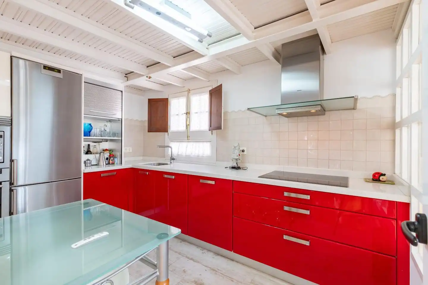 Cuina de Casa o xalet en venda en Navaconcejo amb Aire condicionat i Terrassa