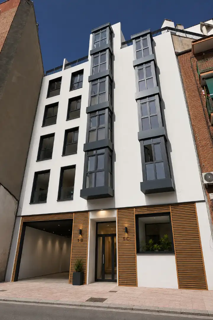 Vista exterior de Piso en venta en Madrid con Aire acondicionado, Calefacción y Terraza
