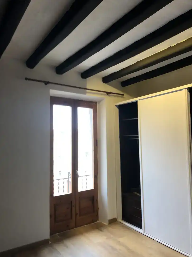 Terrassa de Casa adosada en venda en Vilanova d'Escornalbou amb Parquet, Traster i Moblat