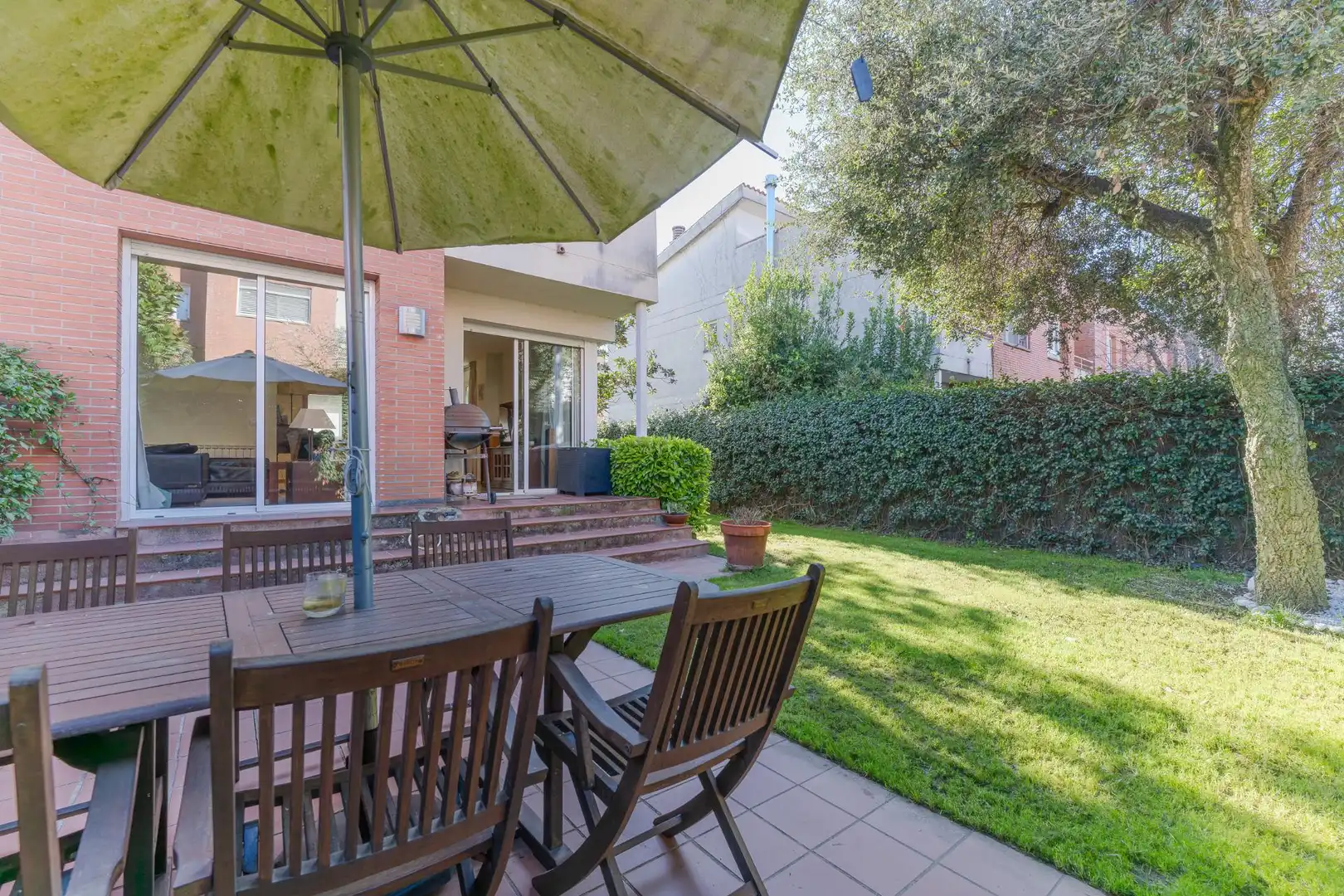 Jardín de Casa adosada en venta en Fornells de la Selva con Aire acondicionado, Calefacción y Jardín privado