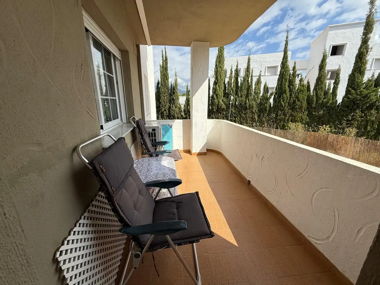 Terraza de Apartamento en venta en Marbella con Aire acondicionado, Terraza y Piscina