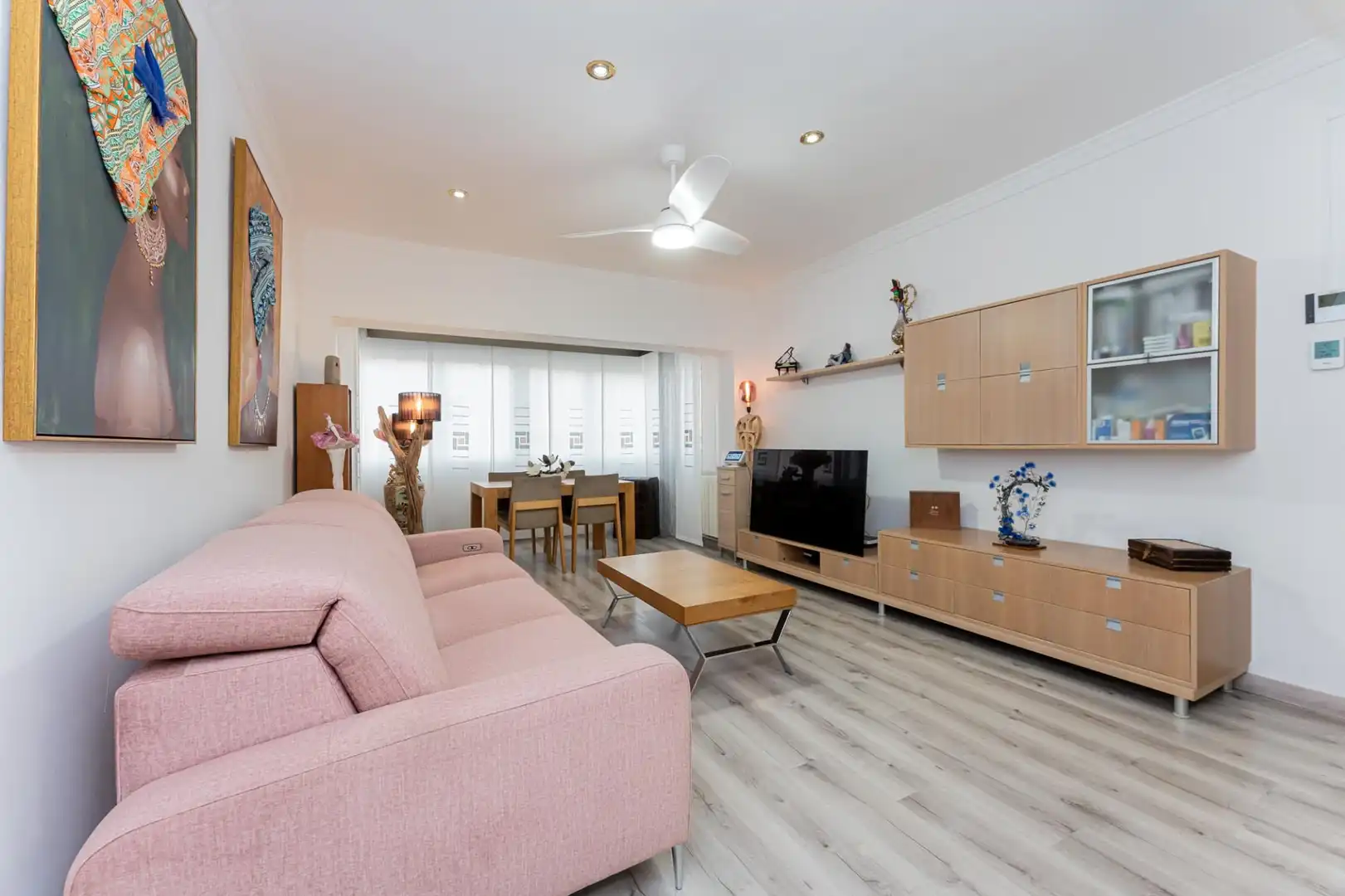 Wohnzimmer von Wohnung zum Verkauf in Viladecans mit Klimaanlage, Heizung und Parkett
