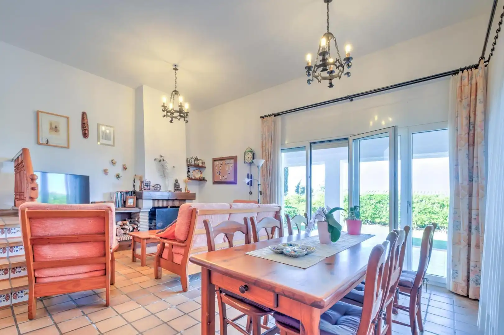 Comedor de Casa o chalet en venta en Blanes con Calefacción, Jardín privado y Piscina