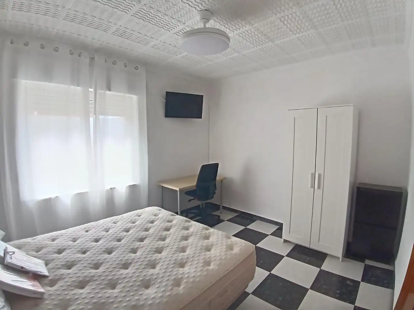 Bedroom of Flat for rent in Cartagena  with Terrace, Furnished and Balcony