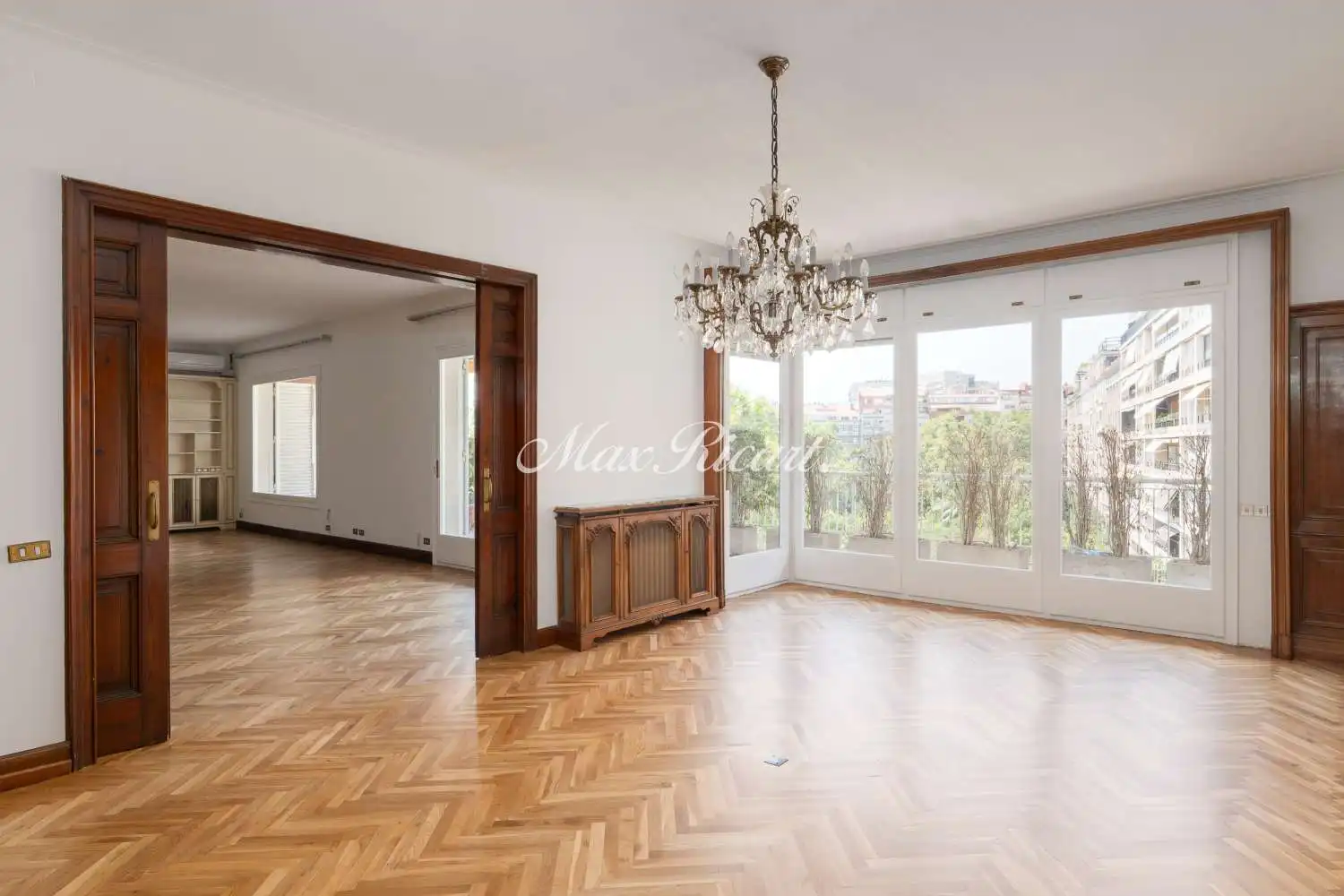 Sala de estar de Piso de alquiler en Barcelona con Aire acondicionado, Calefacción y Terraza