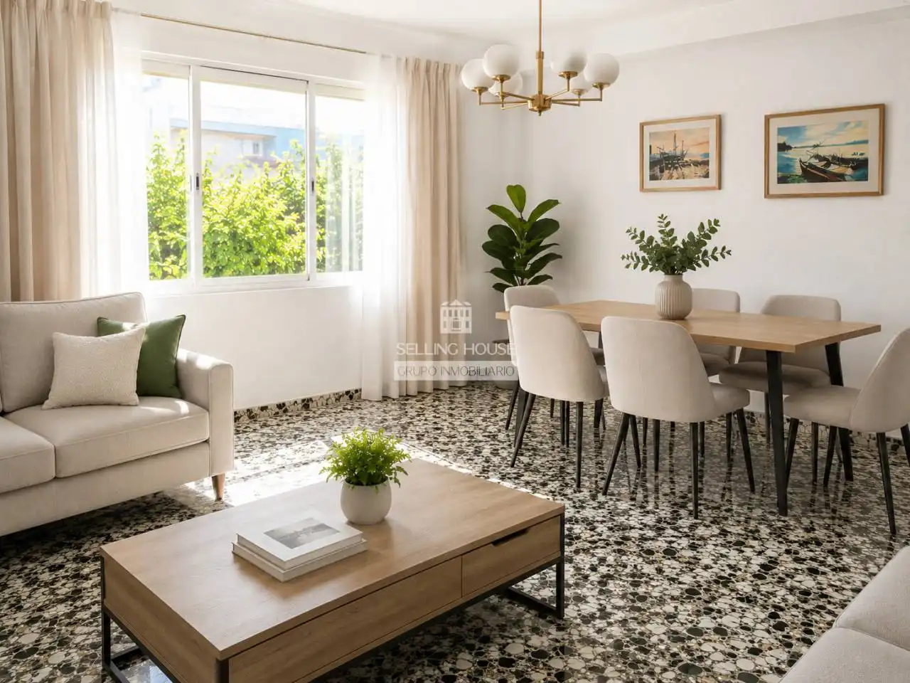 Sala de estar de Piso en venta en Valencia