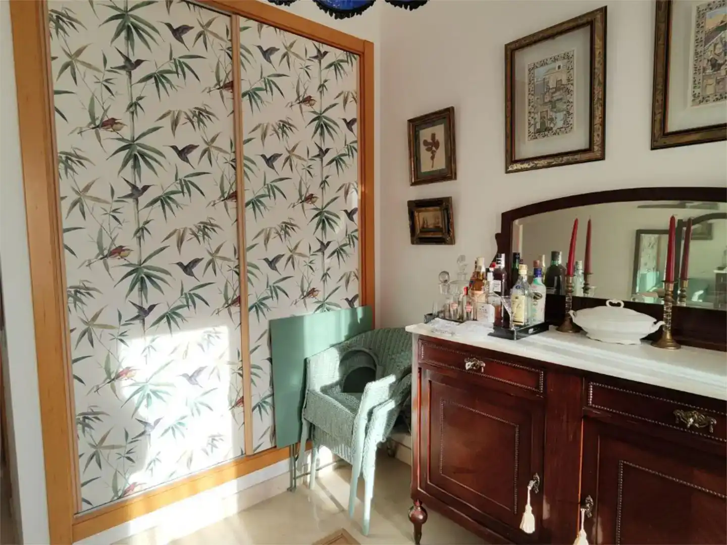 Dining room of Flat for sale in Estepona  with Air Conditioner and Swimming Pool