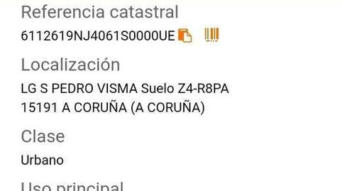 Foto 4 de Residencial en venda a San Pedro de Visma, 15191, Riazor - Visma, A Coruña