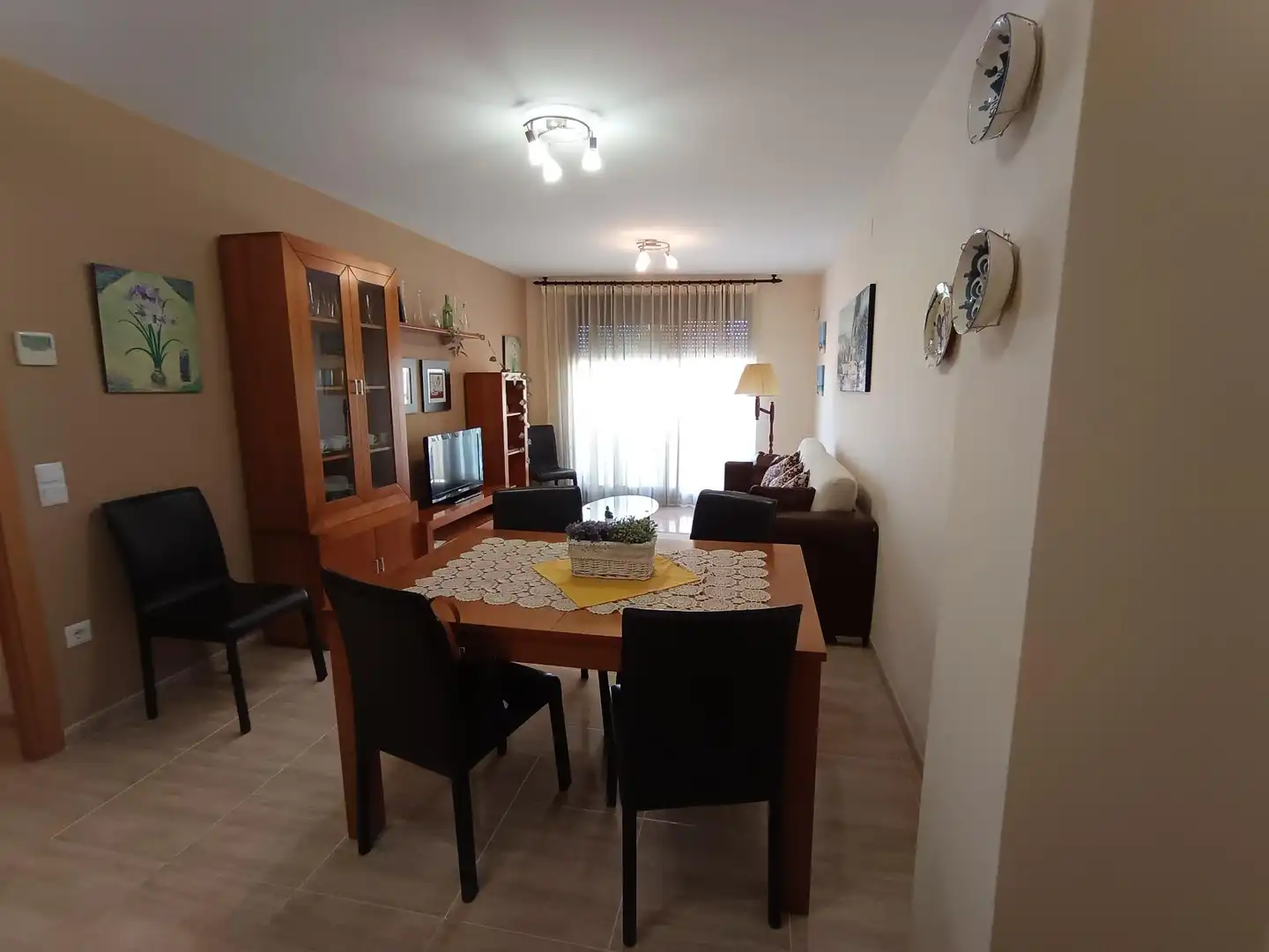Living room of Duplexes for sale in L'Ampolla  with Air Conditioner, Terrace and Furnished