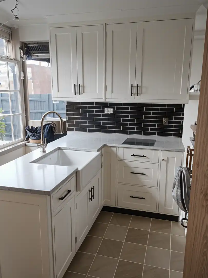 Küche von Wohnung zum Verkauf in El Hoyo de Pinares  mit Privatgarten und Terrasse