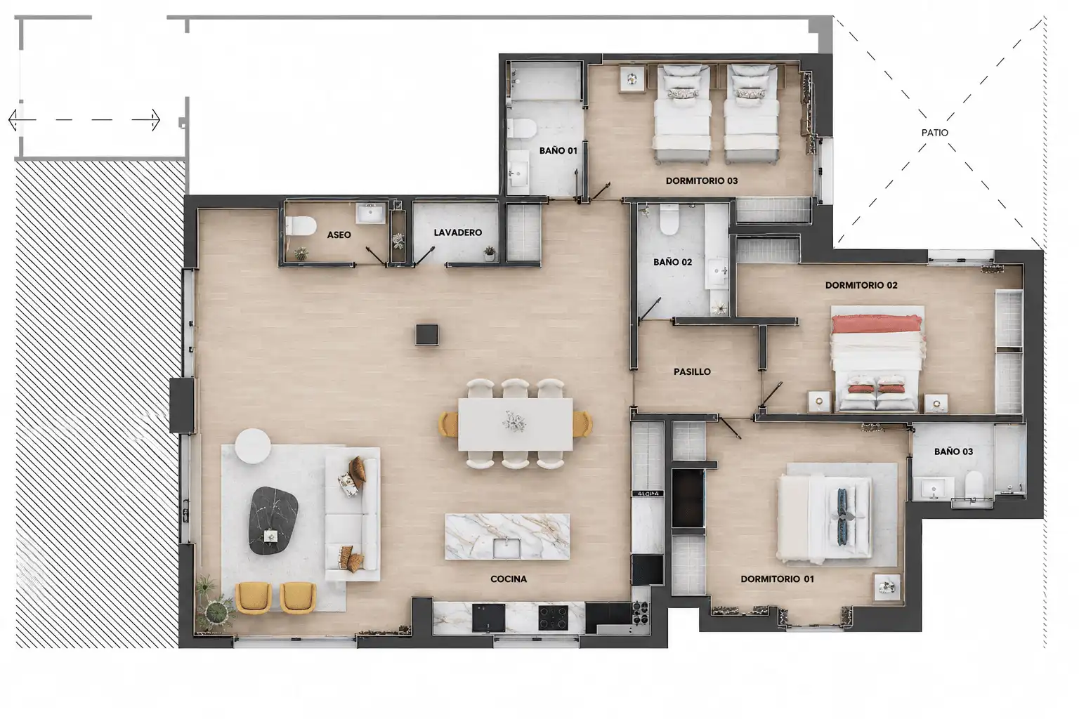 Apartamento en venta en Madrid con Aire acondicionado, Calefacción y Trastero
