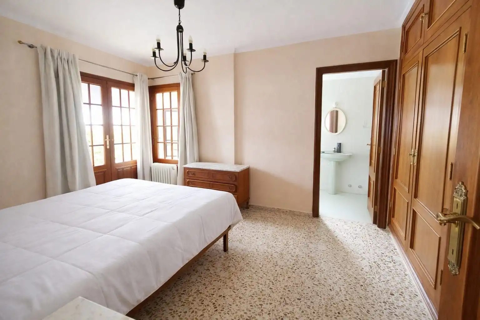 Schlafzimmer von Wohnung zur untervermieten in Santa Úrsula mit Heizung und Terrasse