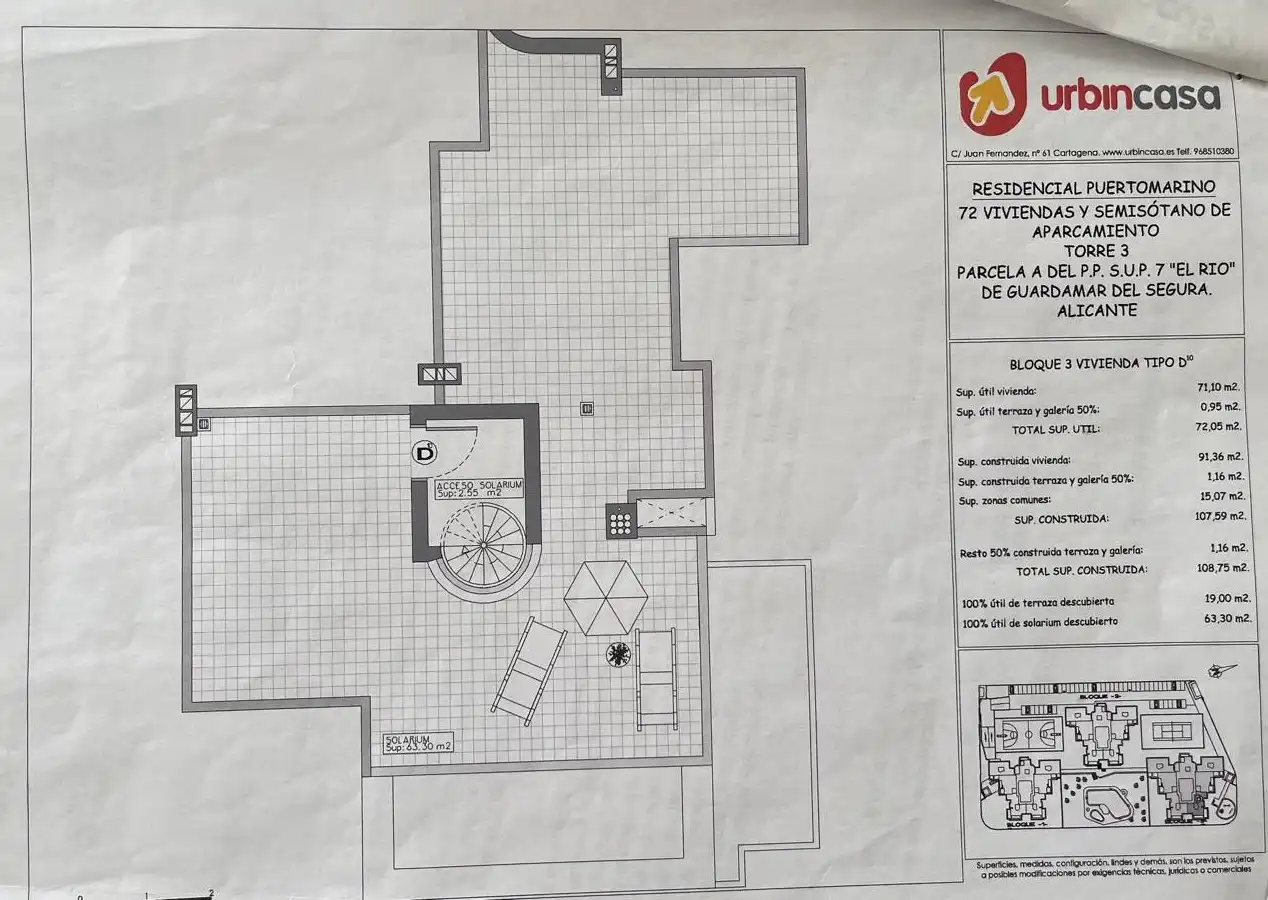 Ático con terraza en venta en Carrer Basilio Paredes, imagen 35