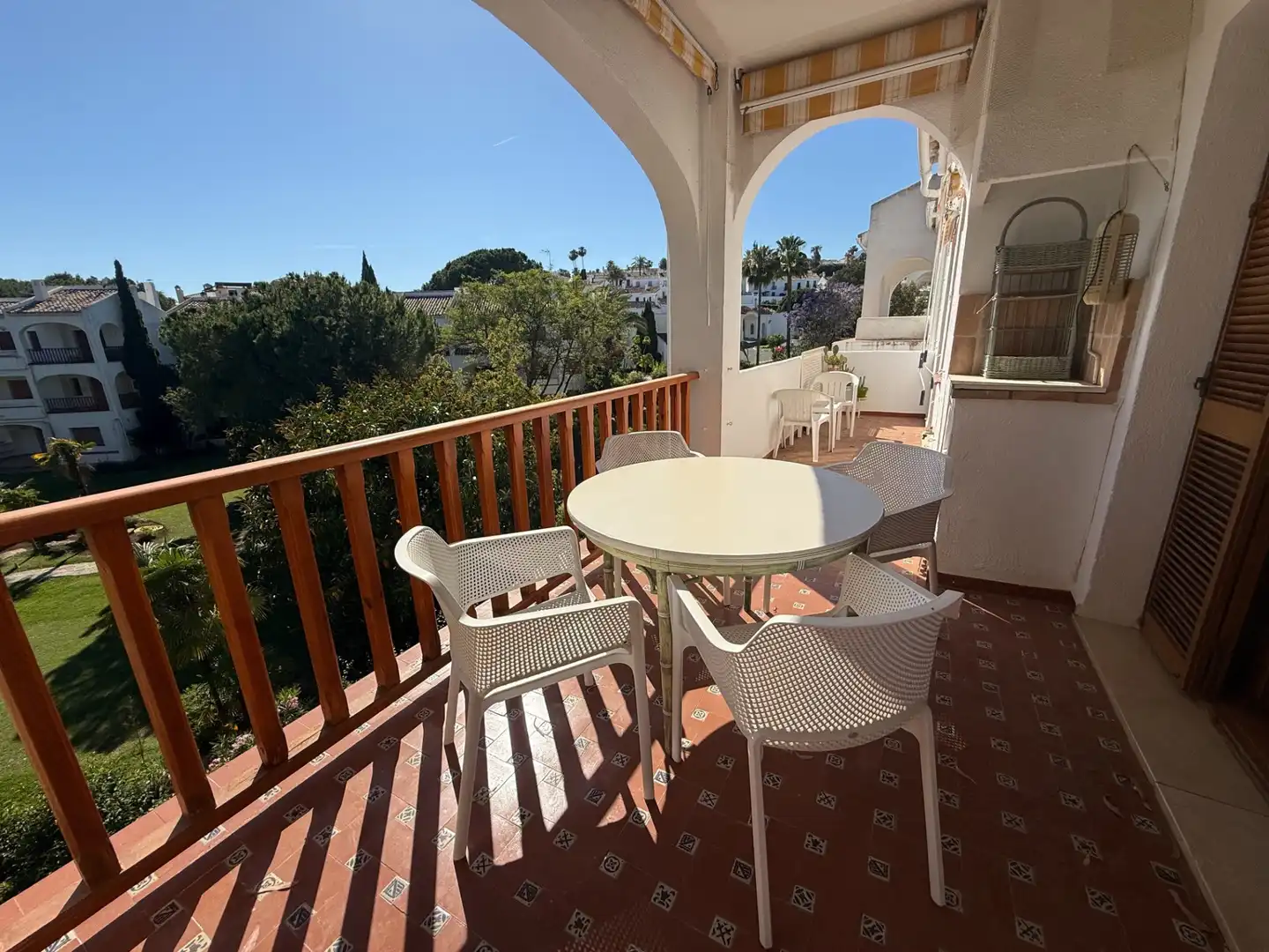 Terrassa de Apartament en venda en Marbella amb Aire condicionat, Terrassa i Piscina