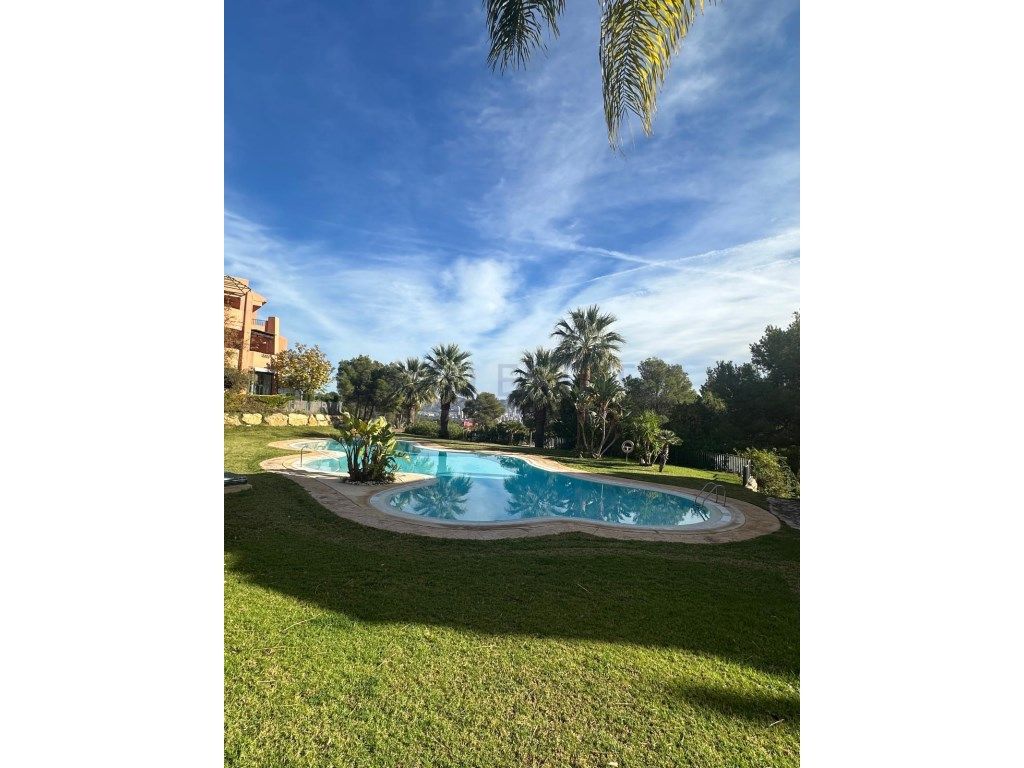 Garden of Flat to rent in Finestrat