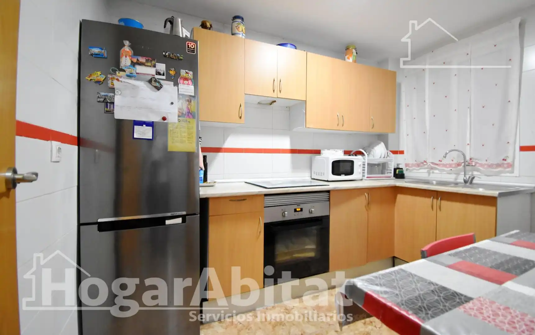 Kitchen of Flat for sale in Oliva  with Air Conditioner, Heating and Terrace