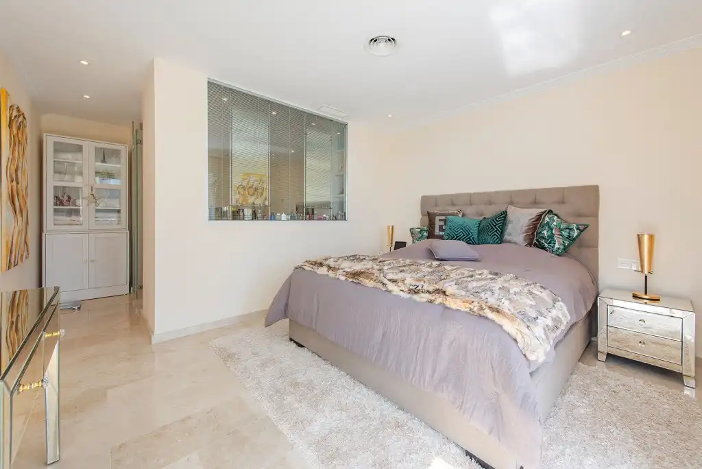 Bedroom of Houses for sale in Calvià  with Air Conditioner, Private garden and Terrace