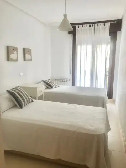 Bedroom of Flat for sale in Noja  with Heating, Terrace and Furnished